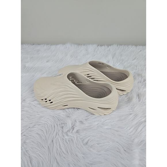 Crocs Echo Wave Almond Tint 210521-0LD Men's 10 Women's 12 New Slip On Comfort - Picture 6 of 9